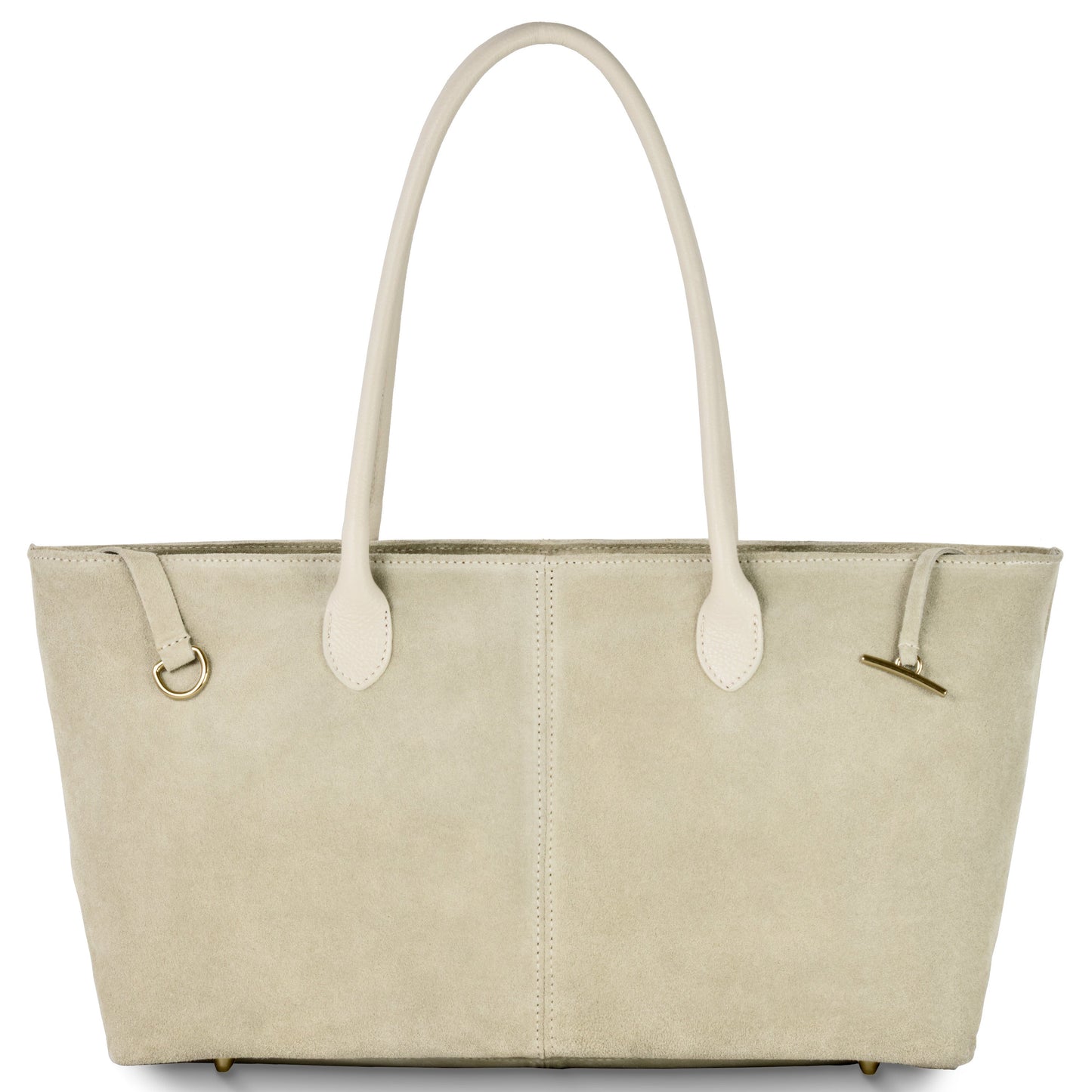 Suede Leather Satchel Bag