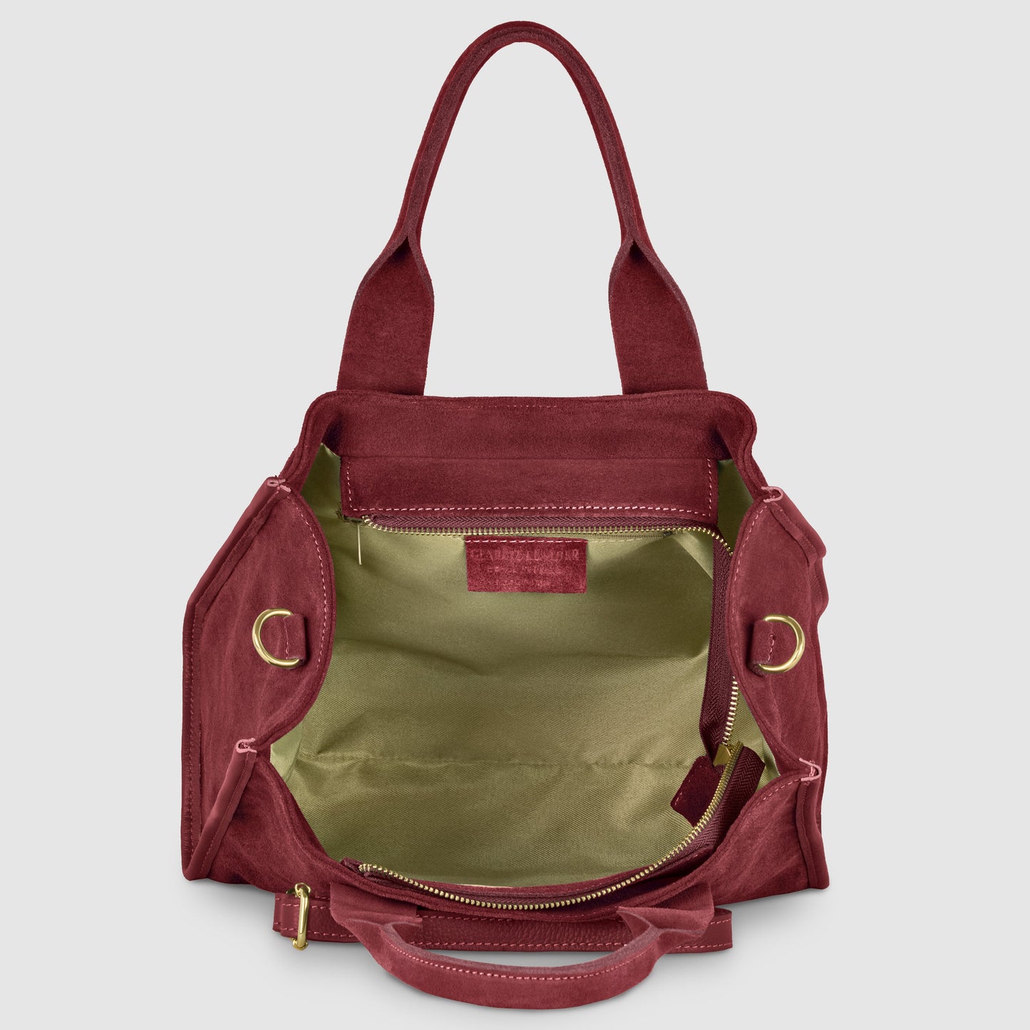 Suede Leather Tote Bag