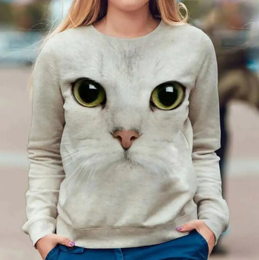 Animal Print Casual Long-Sleeved T-Shirt - 6 Colors