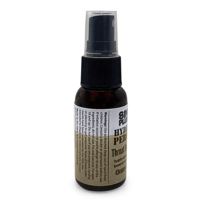 Sinus Plumber Hydrogen Peroxide Throat Spray Cold and Flu Prevention