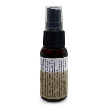 Sinus Plumber Hydrogen Peroxide Throat Spray Cold and Flu Prevention