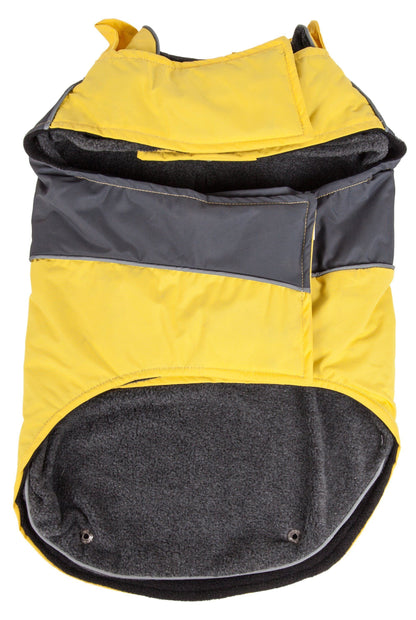 Touchdog ® Lightening-Shield 2-in-1 Dual-Removable-Layered Waterproof Dog Jacket