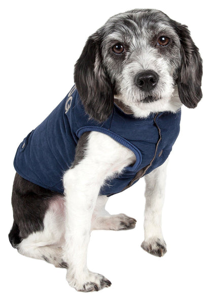 Touchdog ® Waggin Swag Ultra-Plush Insulated and Reversible Dog Coat