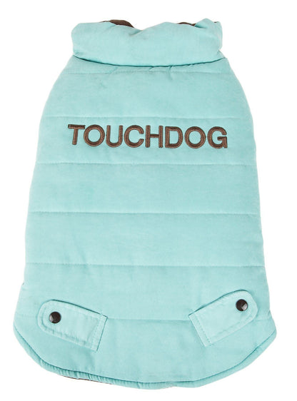Touchdog ® Waggin Swag Ultra-Plush Insulated and Reversible Dog Coat