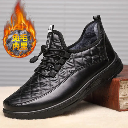 Comfortable Thick Plush Cotton Shoes for Autumn/Winter