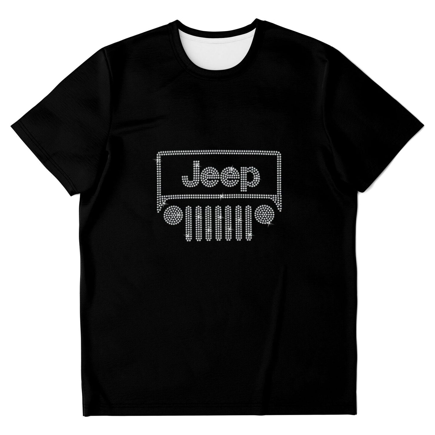 Rhinestone Offroad Grill Shirt Crew Neck, V Neck, Tank Top