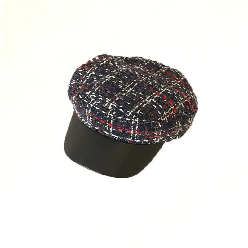 Octagonal Beret, Newsboy Cap, Painter's Hat