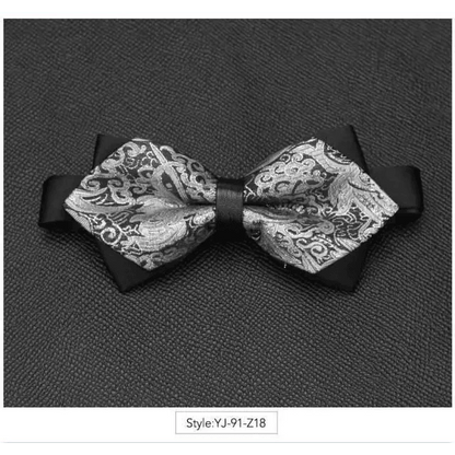 Wedding Men Butterfly Bowtie Formal Bow Ties Beautiful Printed Men Luxury Adjustable Business Bowties