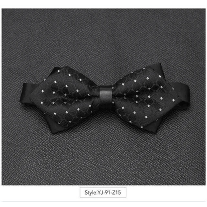 Wedding Men Butterfly Bowtie Formal Bow Ties Beautiful Printed Men Luxury Adjustable Business Bowties