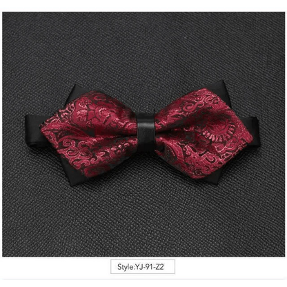 Wedding Men Butterfly Bowtie Formal Bow Ties Beautiful Printed Men Luxury Adjustable Business Bowties