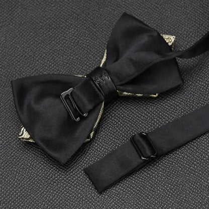 Wedding Men Butterfly Bowtie Formal Bow Ties Beautiful Printed Men Luxury Adjustable Business Bowties