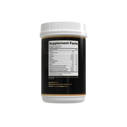 Vanilla Whey Protein Isolate Powder | Lean Muscle & Recovery | SZN Supps