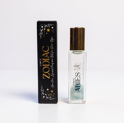 Zodiac Perfume - 12 zodiac gift Gemstone infused